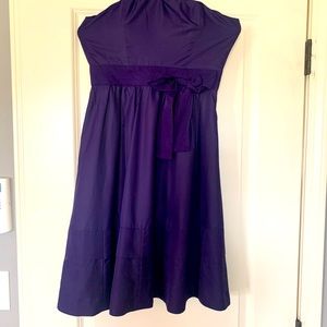 Strapless satin cocktail dress size 2 limited